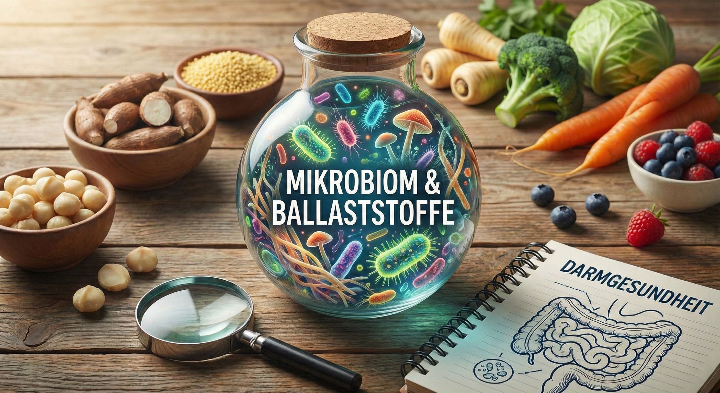 Mehr als nur Füllstoff: Wie Ballaststoffe unseren Darm, das Mikrobiom und unsere Gesundheit schützen
