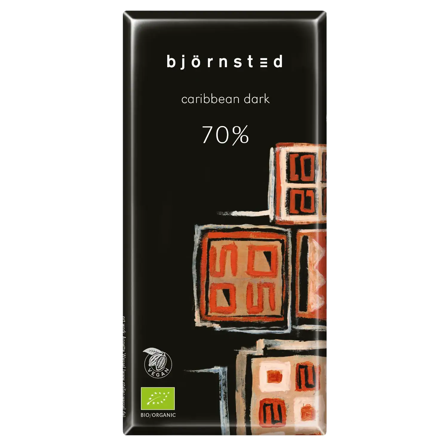 Schokolade Ecuador 70% Björnsted Bio Dark