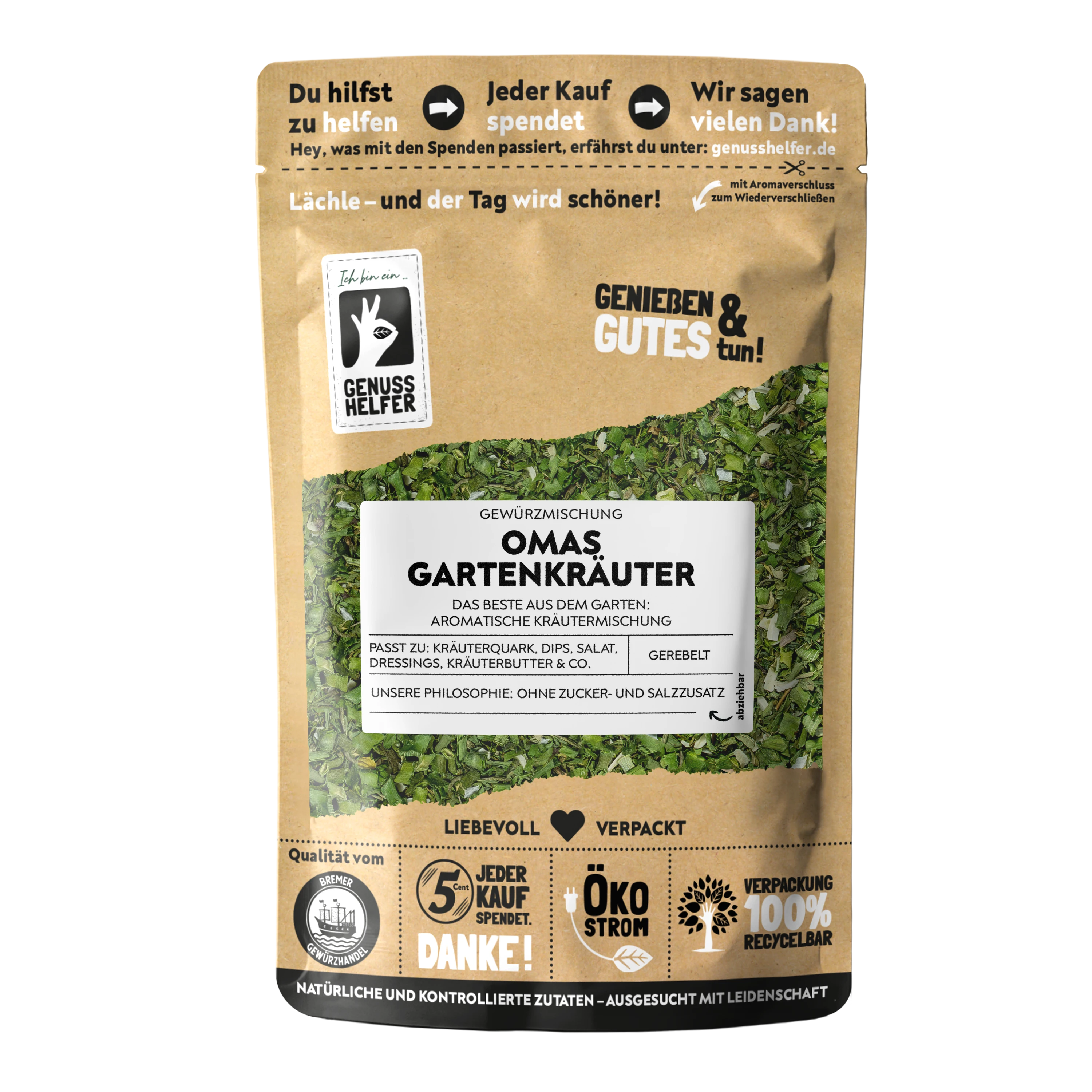 Omas Gartenkräuter Gewürzmischung