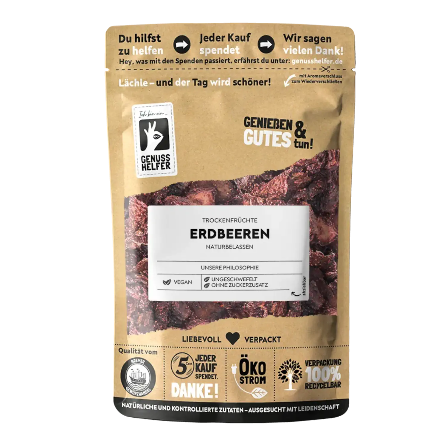 Erdbeeren getrocknet