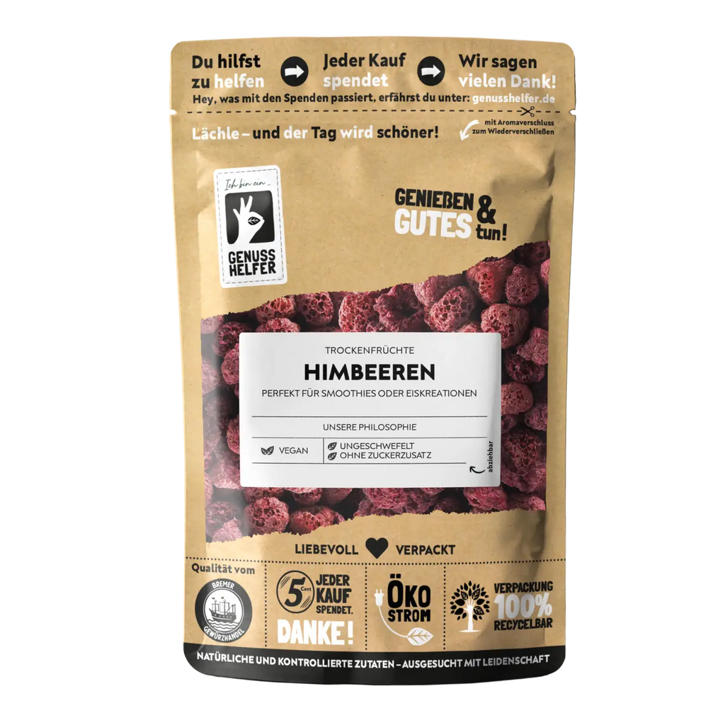 Himbeeren getrocknet
