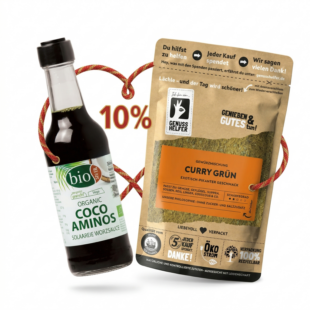 Curry & Bio Coco Aminos Würzsauce