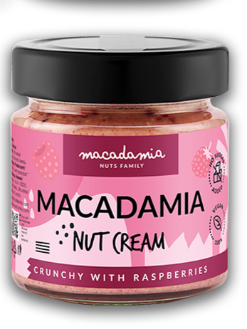 Macadamia Creme Himbeere