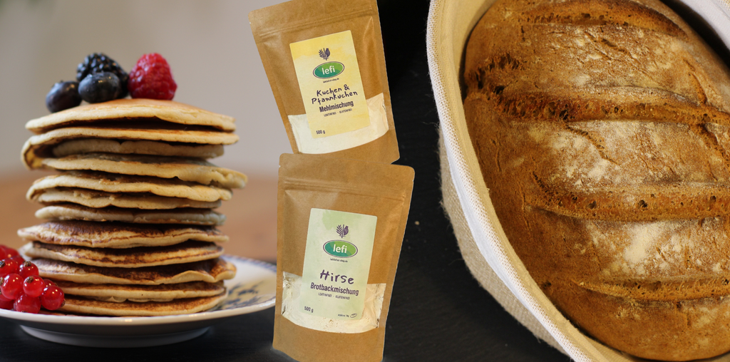 Sample pack bread baking mix & flour mix cake