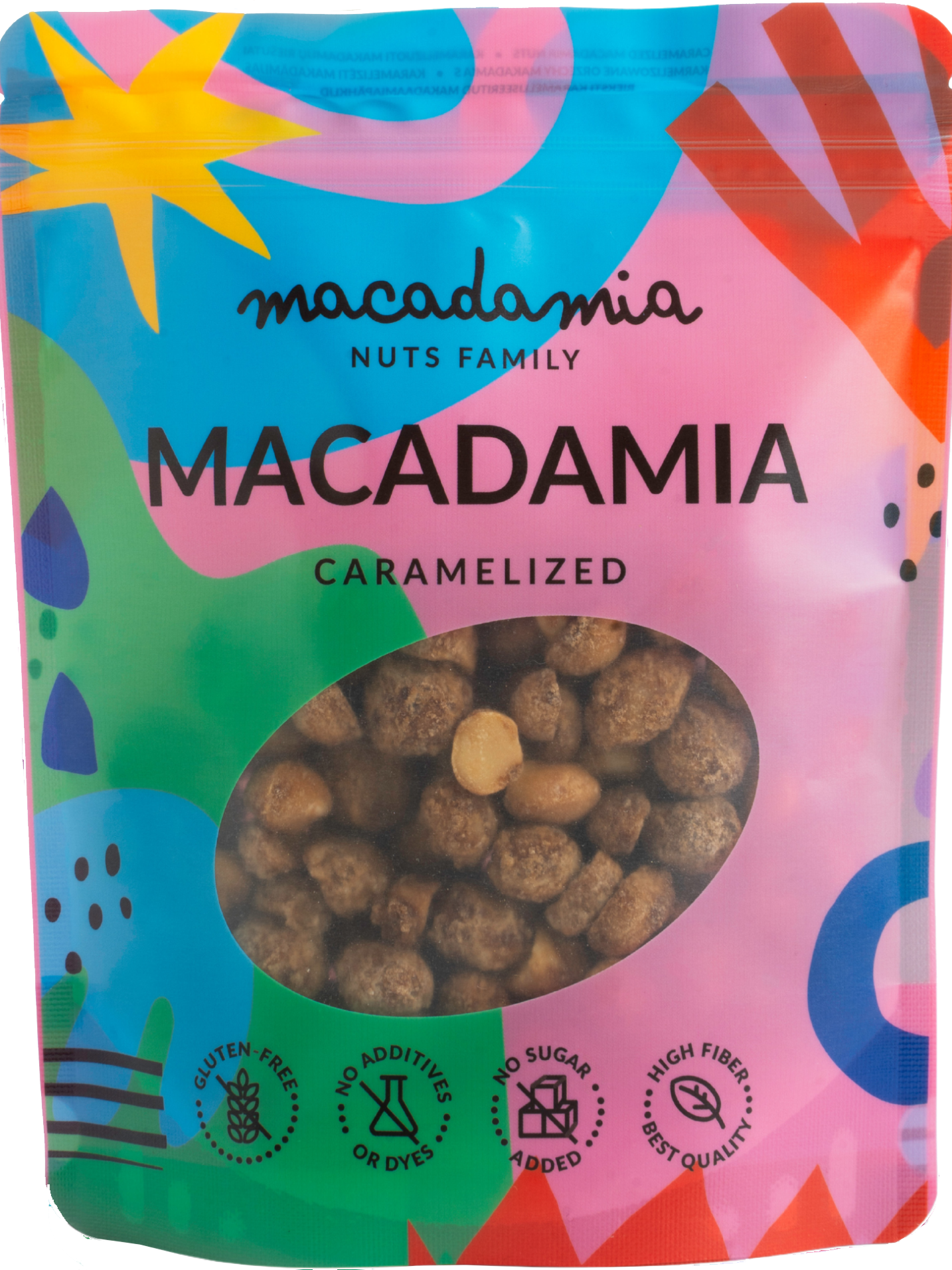 Macadamia karamellisiert