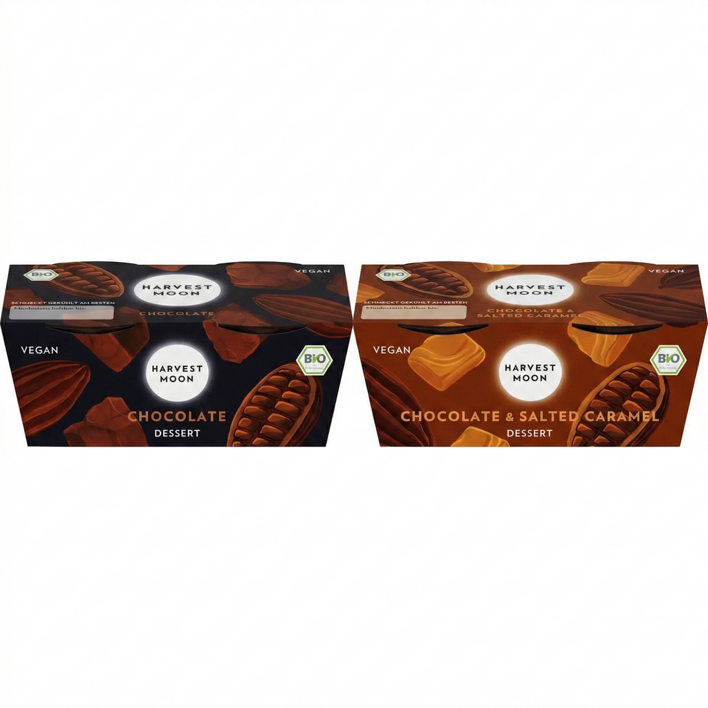 Harvest Moon Chocolate & Salted Caramel Dessert